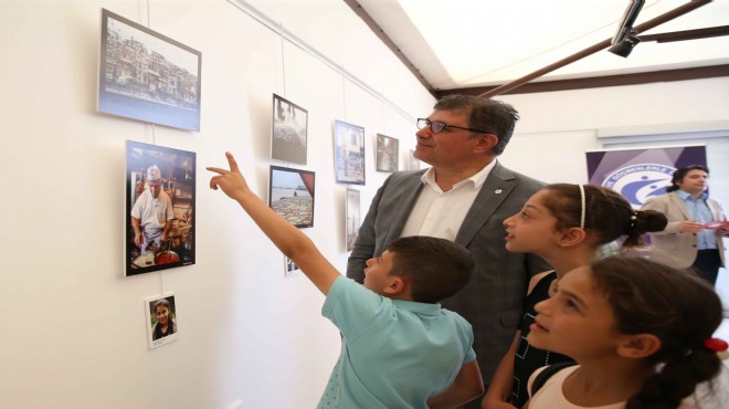 Karşıyaka da çocuklardan fotoğraf sergisi