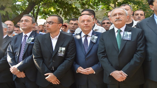 Kemal Kılıçdaroğlu ve Muharrem İnce cenaze töreninde