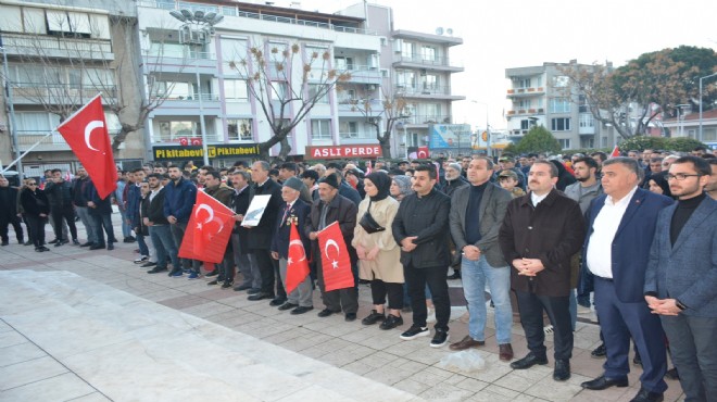 Kemalpaşa da AK Parti ve MHP den şehitlere saygı yürüyüşü!