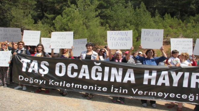 İzmir de köylüler ayaklandı: Taş ocağı isyanı!