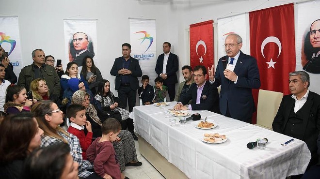 Kılıçdaroğlu apartman yönetimi toplantısında!