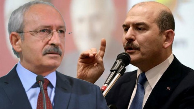 Kılıçdaroğlu ndan Bakan Soylu için flaş suç duyurusu