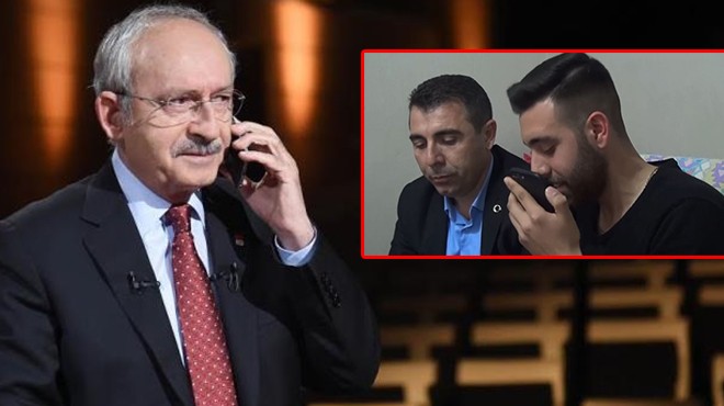 Kılıçdaroğlu ndan Bayraklı da yaralanan gence telefon