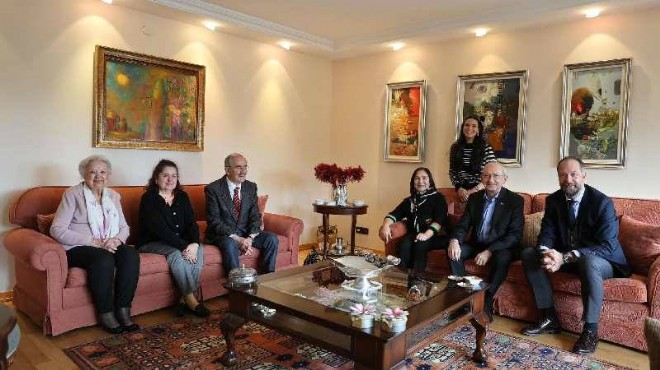 Kılıçdaroğlu ndan Büyükerşen in evine ziyaret