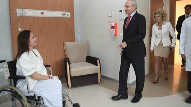 Kılıçdaroğlu ndan Pavey e hasta ziyareti