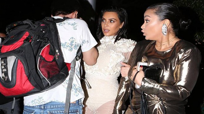 Kim Kardashian’a moda gecesinde taciz