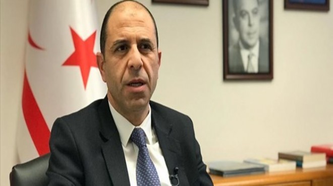 KKTC Dışişleri Bakanı Özersay’dan Yunanistan’a tepki