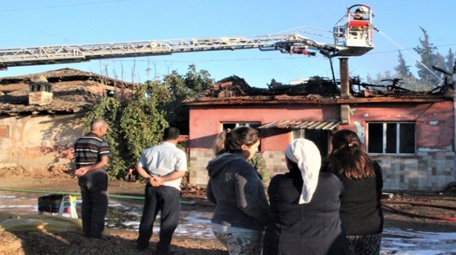 Komşuların evine sıçrayan yangın sonrası iki çocuk hastaneye kaldırıldı