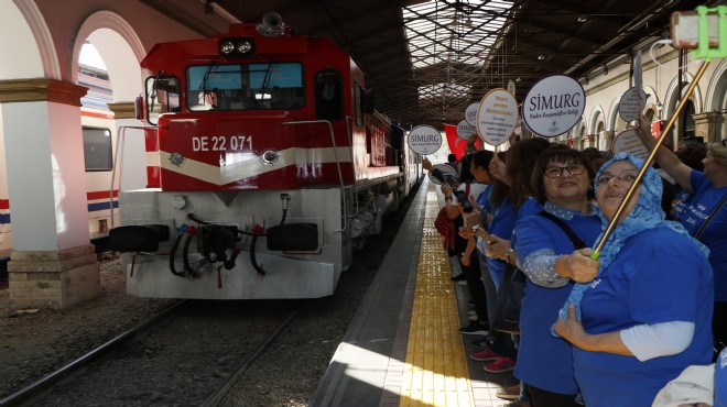 Kooperatif treni İzmir de