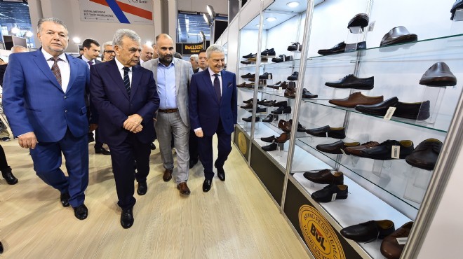 Kriz dinlemeyen fuar: Ayakkabı sektörünün devleri İzmir de buluştu
