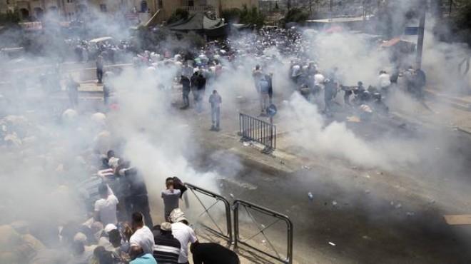 Kudüs te Mescid-i Aksa gerilimi! 1 ölü, 150 yaralı