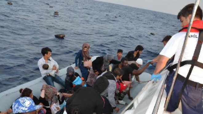 Kuşadası nda 37 kaçak göçmen yakalandı