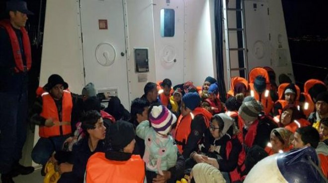 Kuşadası nda 4 günde 218 göçmen yakalandı