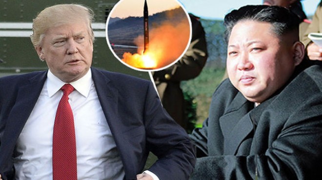 Kuzey Kore füze denedi, Trump açıklama yaptı