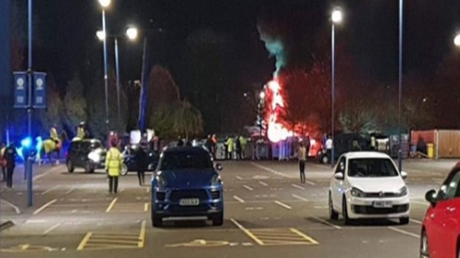Leicester City nin helikopteri çakıldı!