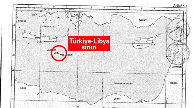 Libya ile anlaşma: İşte dünyanın konuştuğu harita
