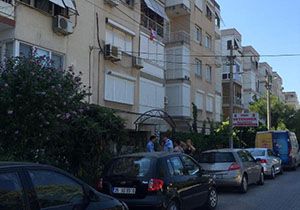 İzmir de korkunç ölüm: 4 üncü katın balkonundan düştü