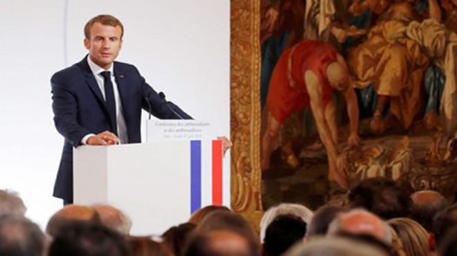 Macron dan Suriye ye yeni saldırı sinyali!