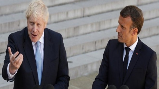 Macron ve Johnson dan Brexit açıklaması