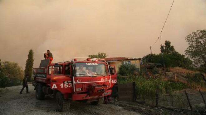 Manavgat taki büyük yangın 7 nci gününde!
