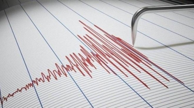 Manisa da 4,1 büyüklüğünde deprem