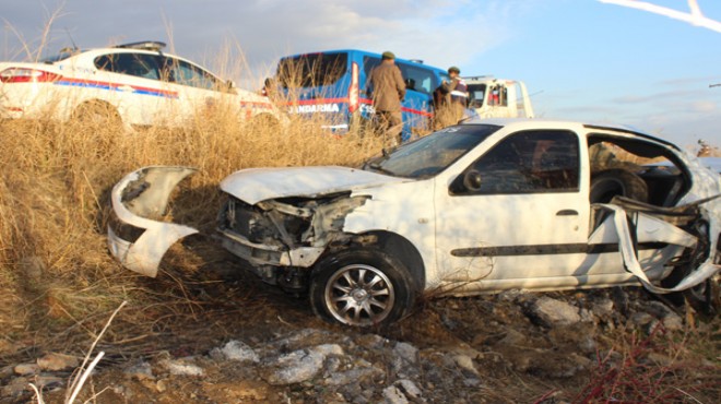 Manisa’da feci kaza: 1 ölü, 5 yaralı