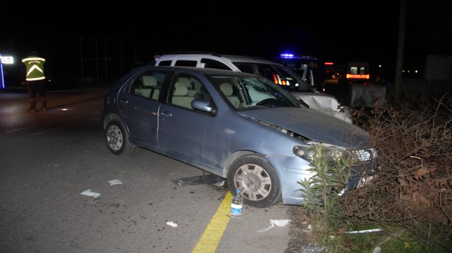 Manisa da trafik kazası: 4 yaralı