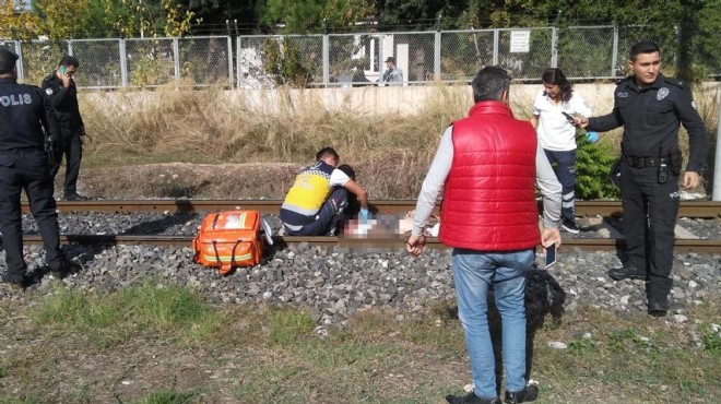 Manisa da trenin çarptığı yaşlı adam hayatını kaybetti