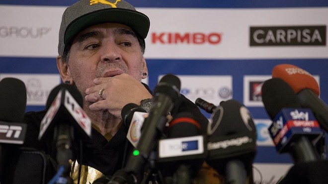 Maradona ya kadına şiddetten soruşturma