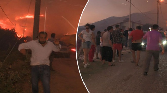 Marmara Adası nda yangın kontrol altına alındı!