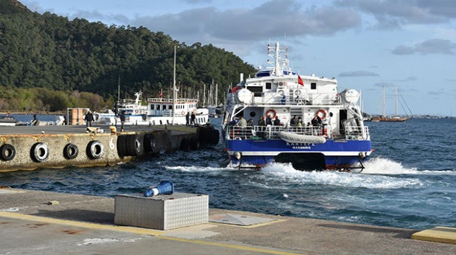Marmaris-Rodos feribot seferleri durduruldu