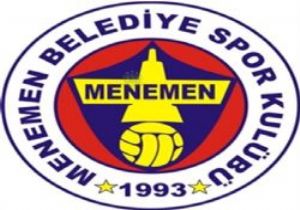 Menemen Belediyespor’da ‘play-off’ bayramı 