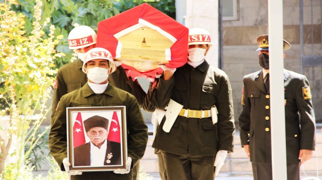 Menemen de Kore gazisi Abdülkadir Çakır a son görev