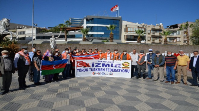 Menemen’den Azerbaycan’a  yanınızdayız  mesajı