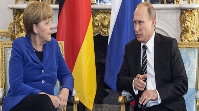 Merkel ve Putin Suriye yi görüştü