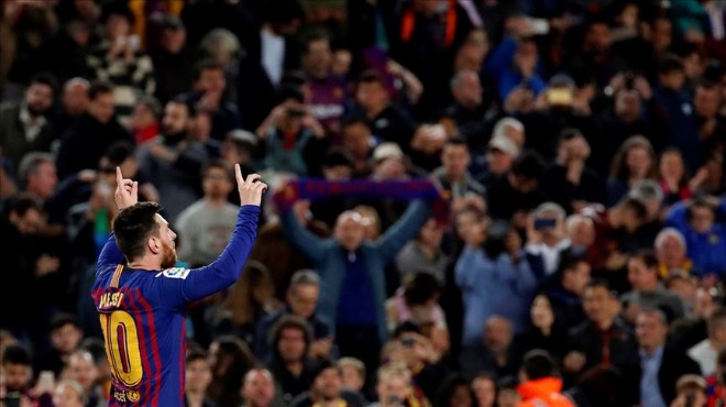Messi attı, Barcelona şampiyon oldu!