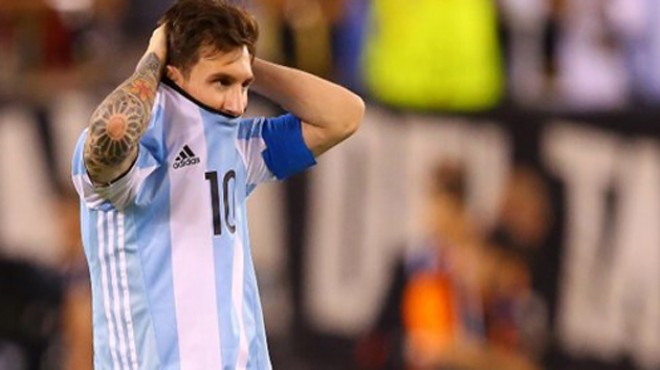 Messi’nin gözyaşları: Ve Milli Takım’ı bıraktı