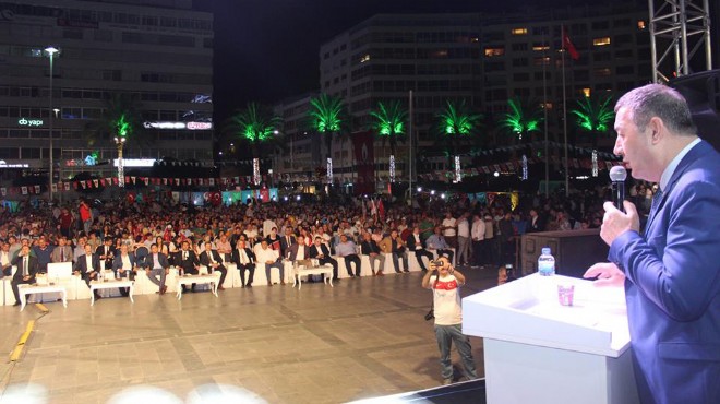 MHP İzmir’den Alsancak mitingi: Karataş tan Millet İttifakı na sert eleştiri!