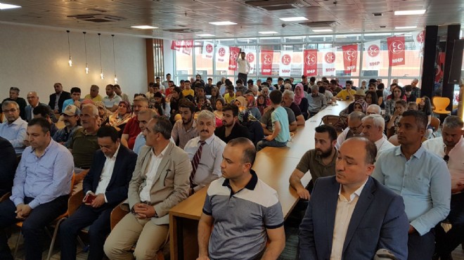 MHP İzmir startı Kemalpaşa dan verdi