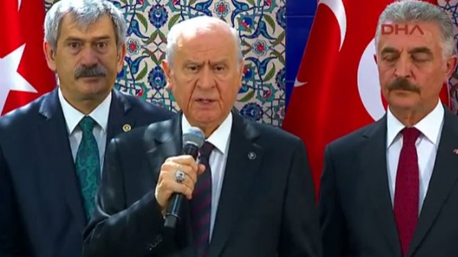 MHP lideri Bahçeli den  Kör Niko  açıklaması