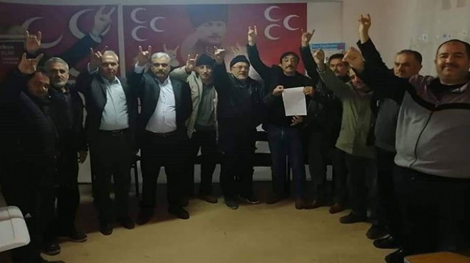 MHP Tavas ilçe yönetimi istifa etti