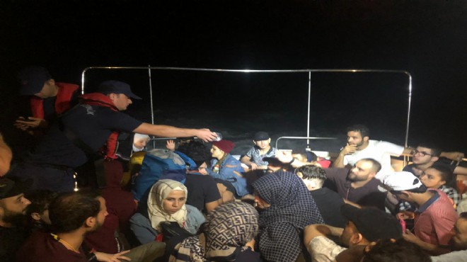 Muğla da kaçak göçmen operasyonu: 60 kişi yakalandı