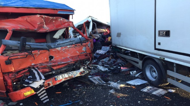 Muğla’da zincirleme trafik kazası: 19 yaralı