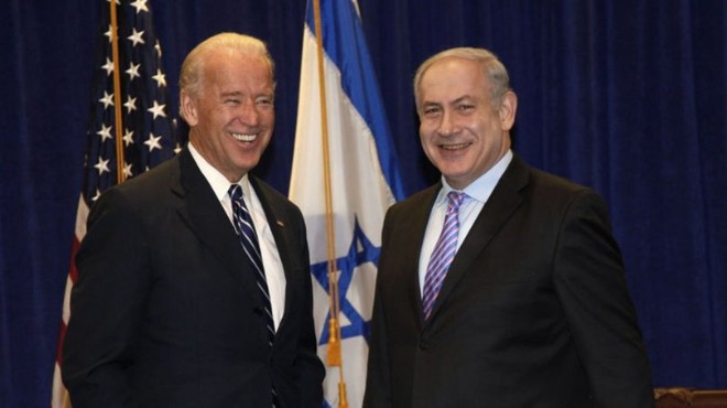 Netanyahu, Biden ile alay etti