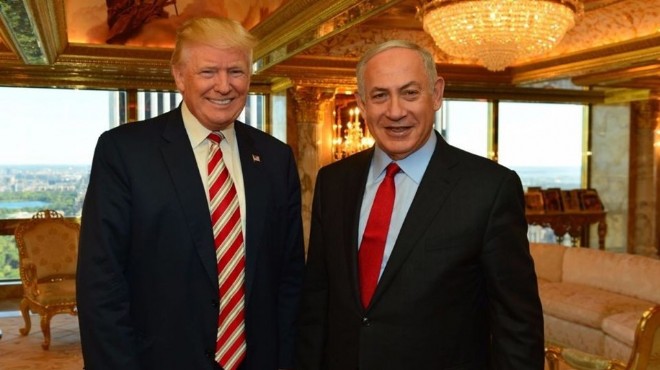 Netanyahu önce rest çekti sonra Trump la görüştü