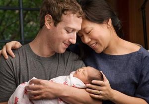 Zuckerberg baba oldu, servetinin yüzde 99 unu...