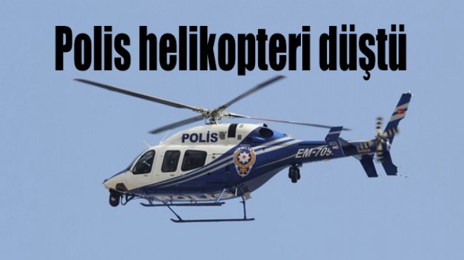 Niğde de helikopter düştü: Şehit var!