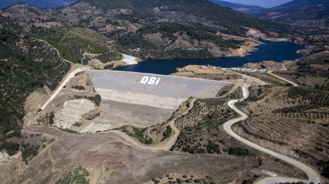 Ödemiş Ovası na Aktaş Barajı ndan su verilmeye başlandı