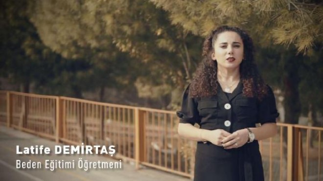 Öğretmenler Günü için İzmir de anlamlı klip