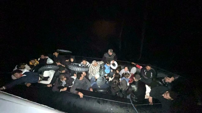 Ölümle burun buruna... 32 göçmen kurtarıldı!